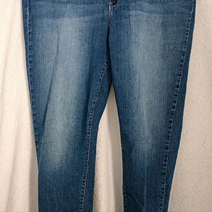 Levi' 505 Red Tag Straight Leg Classic Stretch Blue Women's Jeans